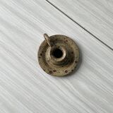 Pyrite stoneware candle holder