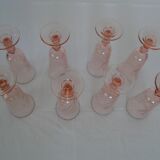 8 glasses Rosaline champagne glass Luminarc France