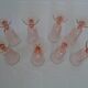 8 glasses Rosaline champagne glass Luminarc France
