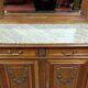 Louis XVI half-moon shaped walnut sideboard circa 1850