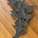 Gilded bronze pediment