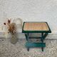 Folding stool in vintage canning