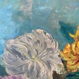 Flower bouquet painting