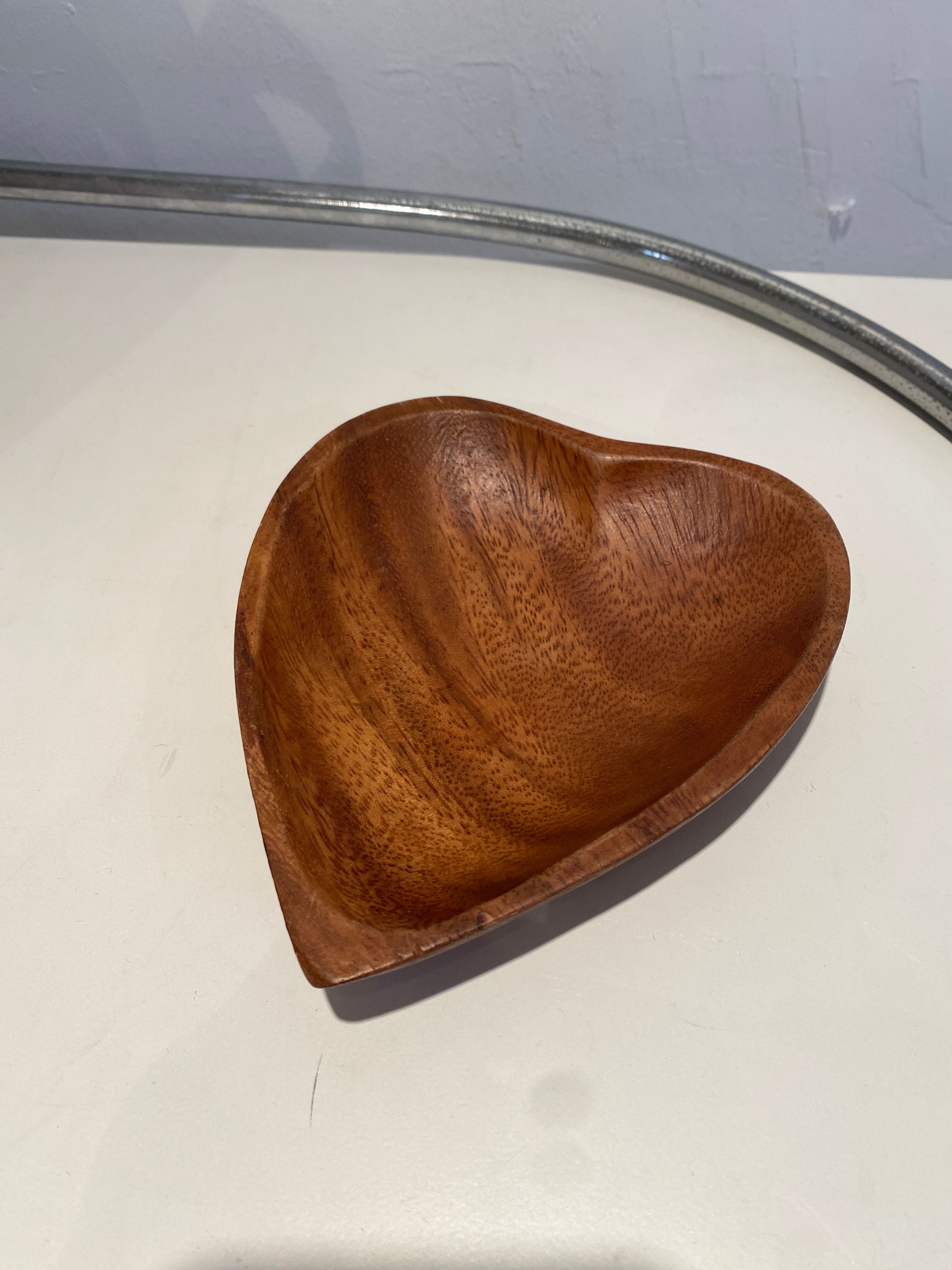 Empty pocket in exotic wood