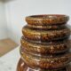 Vintage Fat Lava Vase: West German Brown Glazed Ceramic, Retro Boho Decor
