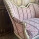Antique Louis XV style bench – Napoleonic III period – 110 cm