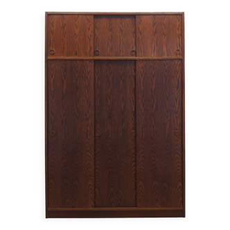 Oak wardrobe, Danish design, 1970s, manufactured by Tage Mogensen