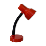 Vintage red metal lamp