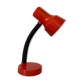 Vintage red metal lamp