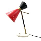 Mid-century table Lamp, Stilux Milan Italy 1960 ca.