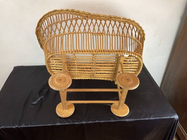 Berceau alsacien en osier
