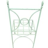 Set of 5 wrought iron garden furniture chairs