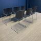 Set of 6 Matrix chairs by Tolleson for Krueger, 70s USA