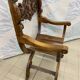 Fauteuil Dagobert, en noyer 19e. Très bon état.