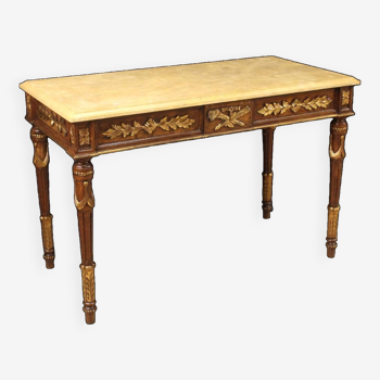 Console italienne de style Louis XVI du 20ème siècle