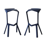 Pair of Miura stools by Konstantin Grcic for Plank, Italy
