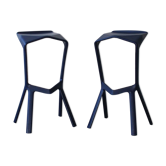 Paire de tabourets Miura par Konstantin Grcic pour Plank, Italie