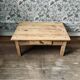 Table basse de ferme vintage (rénovée)