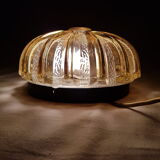 Glass globe ceiling light