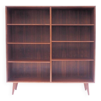 Danish Scandinavian high bookcase shelf Rio rosewood