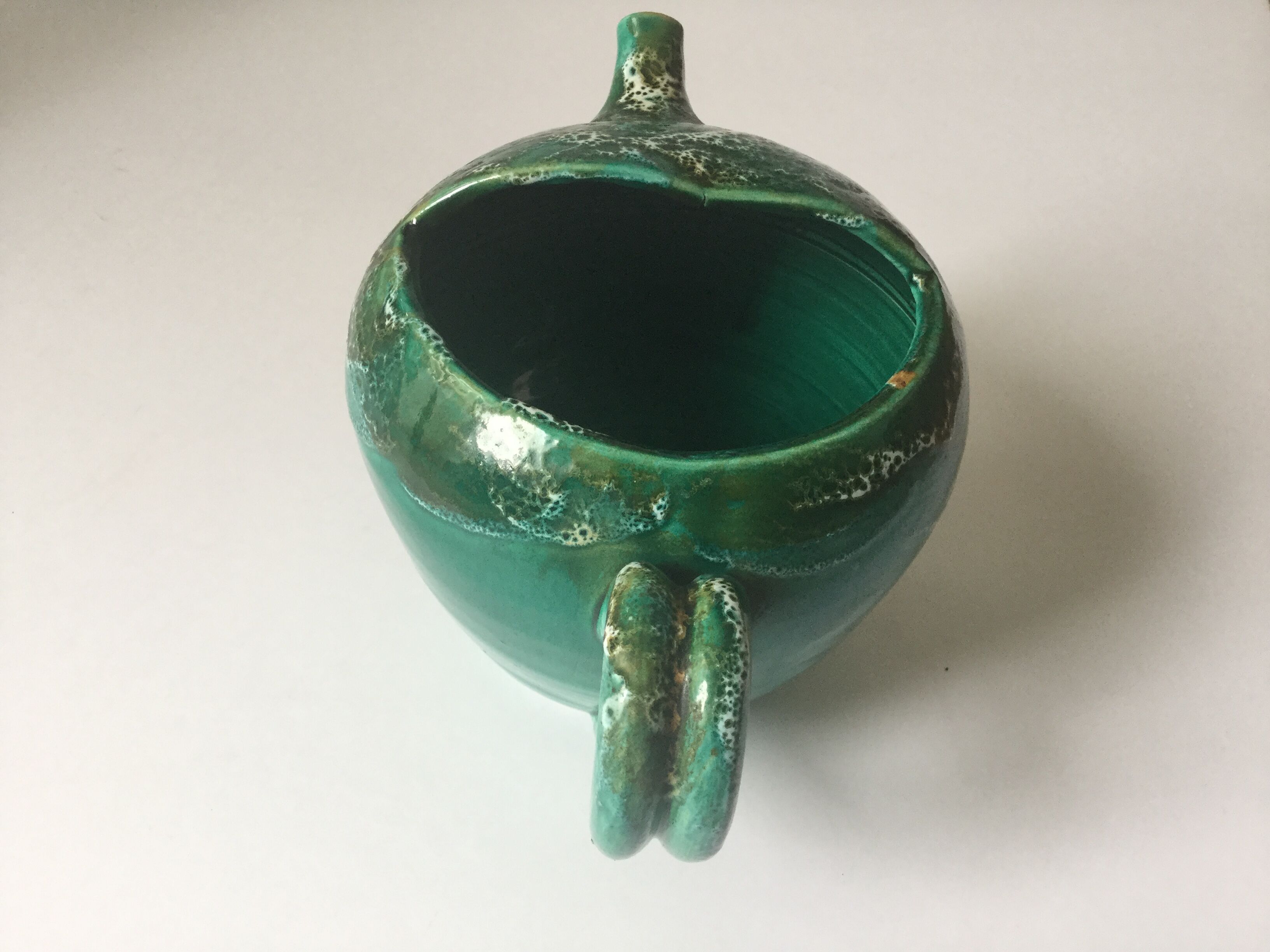 1950s ceramic pitcher Vallauris