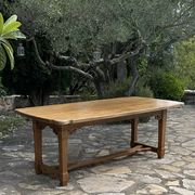 Table à manger en chêne massif du début du 19e siècle