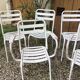 Ensemble de chaises et fauteuils de jardin Tolix 1950