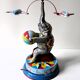 Jouets mécaniques  vintage ‘JW /Germany Western’  ‘Eléphant aux 2 avions’