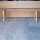165 cm solid wood bench