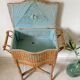 Sewing wicker basket