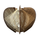 Vintage hanging in braided yarn