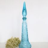 Empoli carafe, made in Italy, blue, vintage 60s