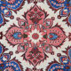 Persian handwoven wool runner rug 87x380cm