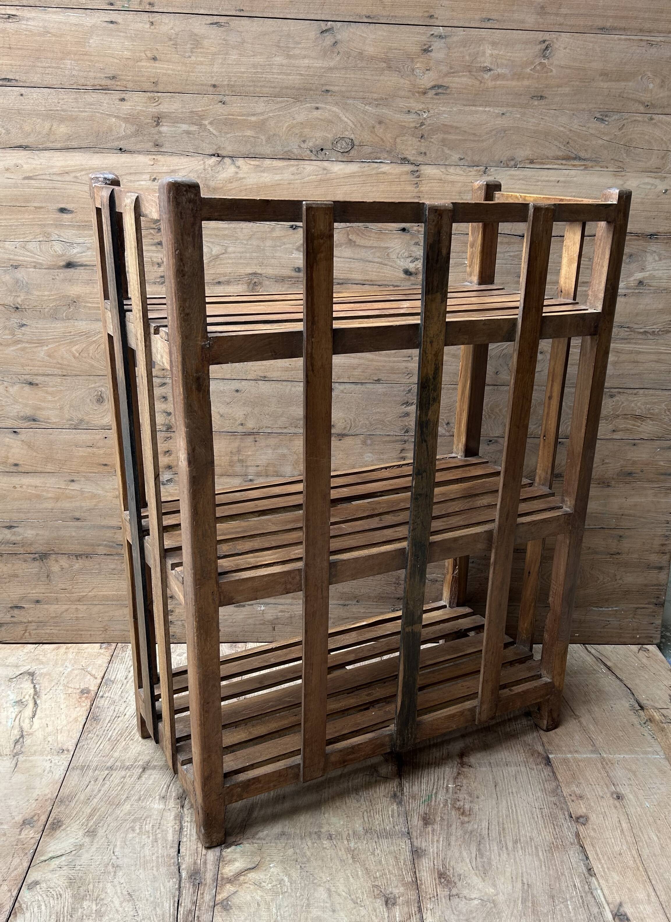 teak shelf from Burma