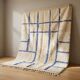 Traditional handmade pure wool Berber rug 2/3 m