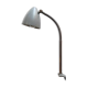 Vintage articulated desk lamp with clamp