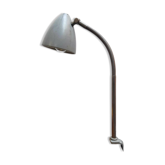 Vintage articulated desk lamp with clamp