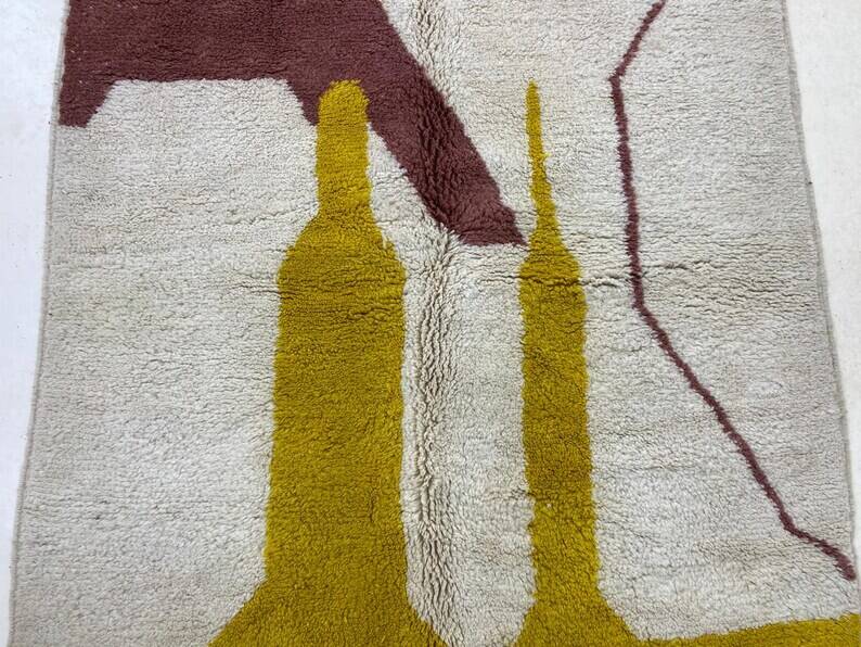 Tapis azilal Tissé main traditionnelle taille 150 x 250 cm