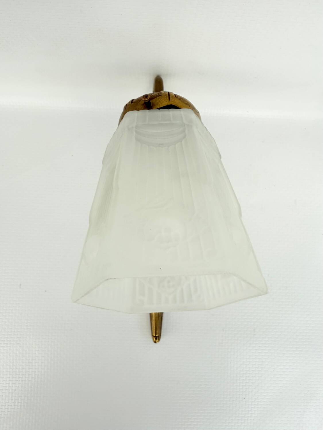 Antique art deco wall lights