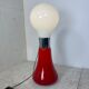 Italian Space Age Glass Floor Lamp by Carlo Nason, 1970s