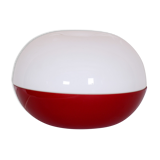 Lampe de table en verre midcentury, designer stepan tabery, opp jihlava, tchéquie, années 1960