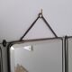 Miroir de barbier triptyque