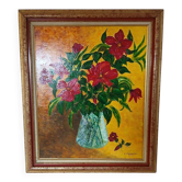 Oil on canvas - bouquet