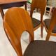 Set of 4 chairs by Niels Koefoed Denmark 1960s
