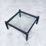 Mid-Century Modern Design Low Side Table Set, Sweden, 1960s, Set of 2