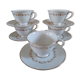 5 cups with 5 saucers Royal doulton