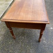 Bureau Louis XVI en chêne massif du 19ème