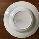 6 Longwy soup plates