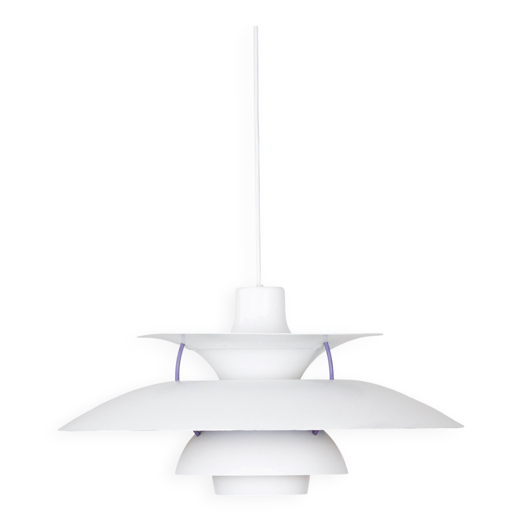 Lampe suspendue vintage danoise PH 5 par Poul Henningsen, Louis Poulsen, 1958