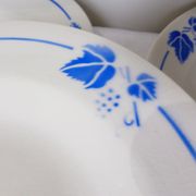 5 deep plates Roselys model vine 211251